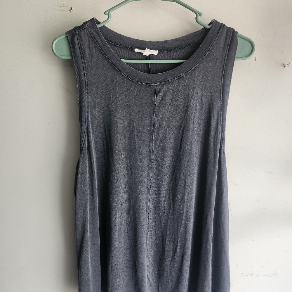 Maurices Size Xl Women's Sleeveless Denim Blue Tee